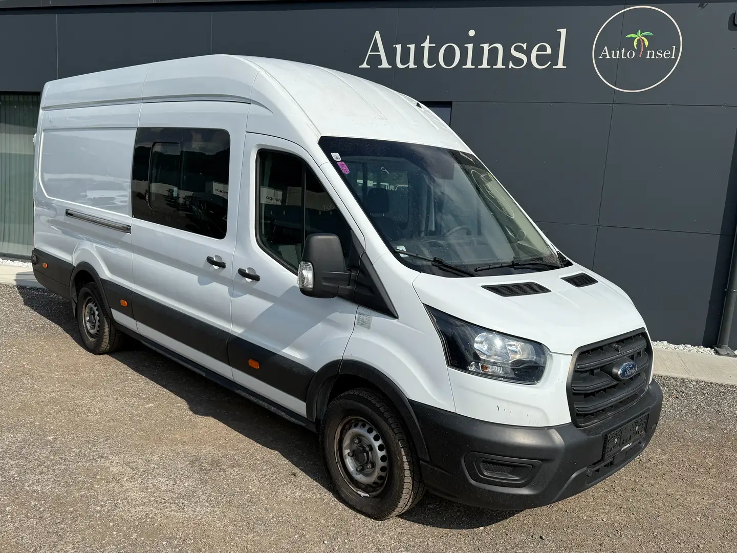 Ford Transit 350 L4 Trend 6 Sitze DoKa Weiß - 1