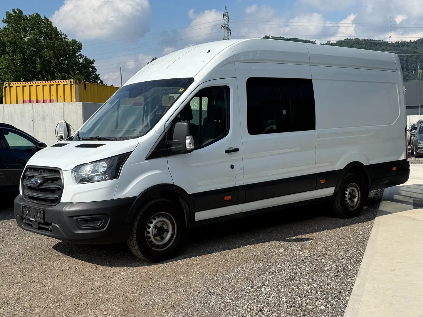 Ford Transit 350 L4 Trend 6 Sitze DoKa Weiß - 2