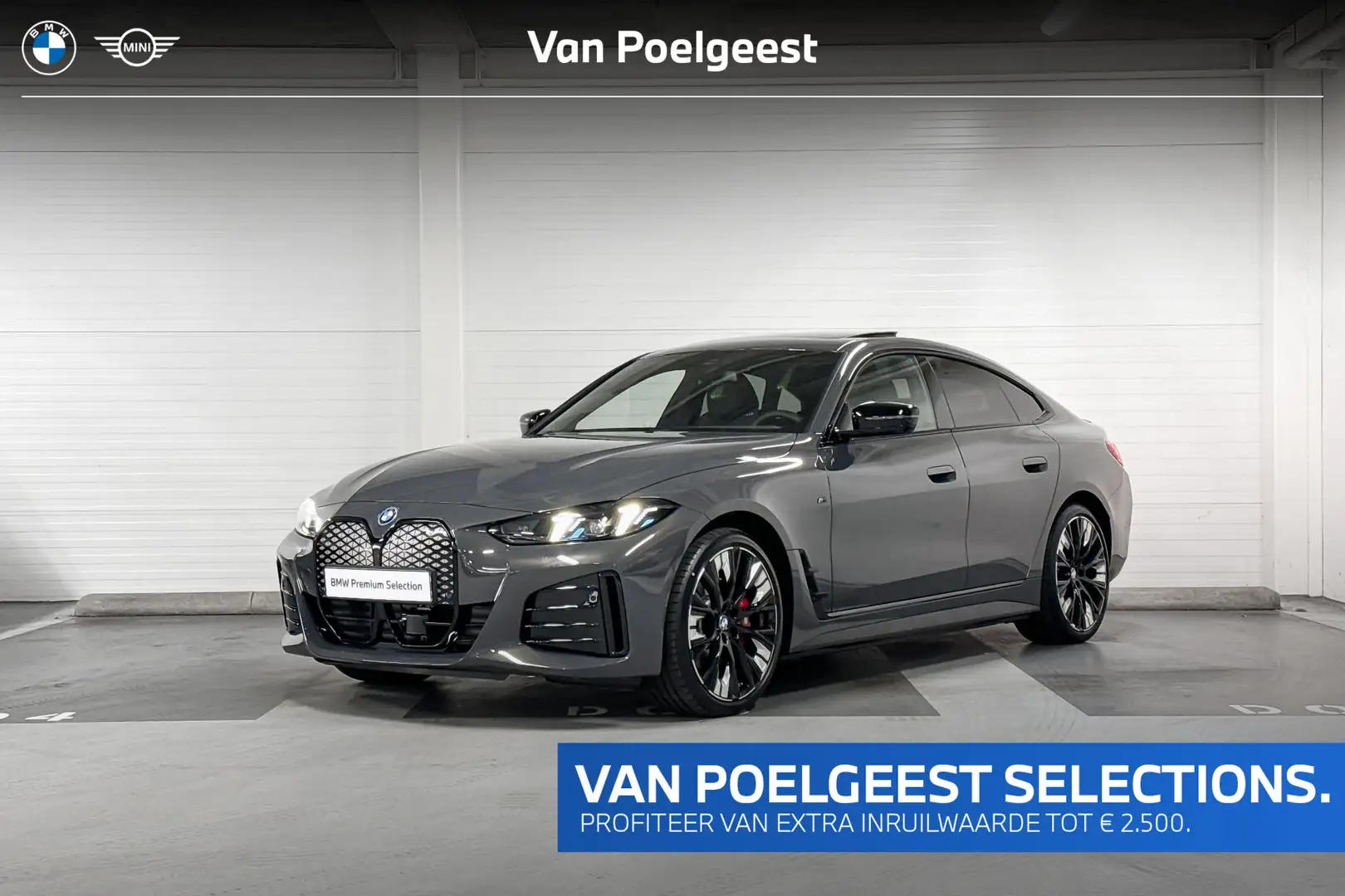 BMW i4 eDrive35 | M-Sport Pro | Comfort Pack | Active Cru Grijs - 1
