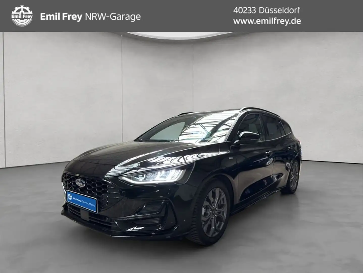 Ford Focus Turnier 1.0 Hybrid Aut. ST-LINE X AHK/Head-U Noir - 1