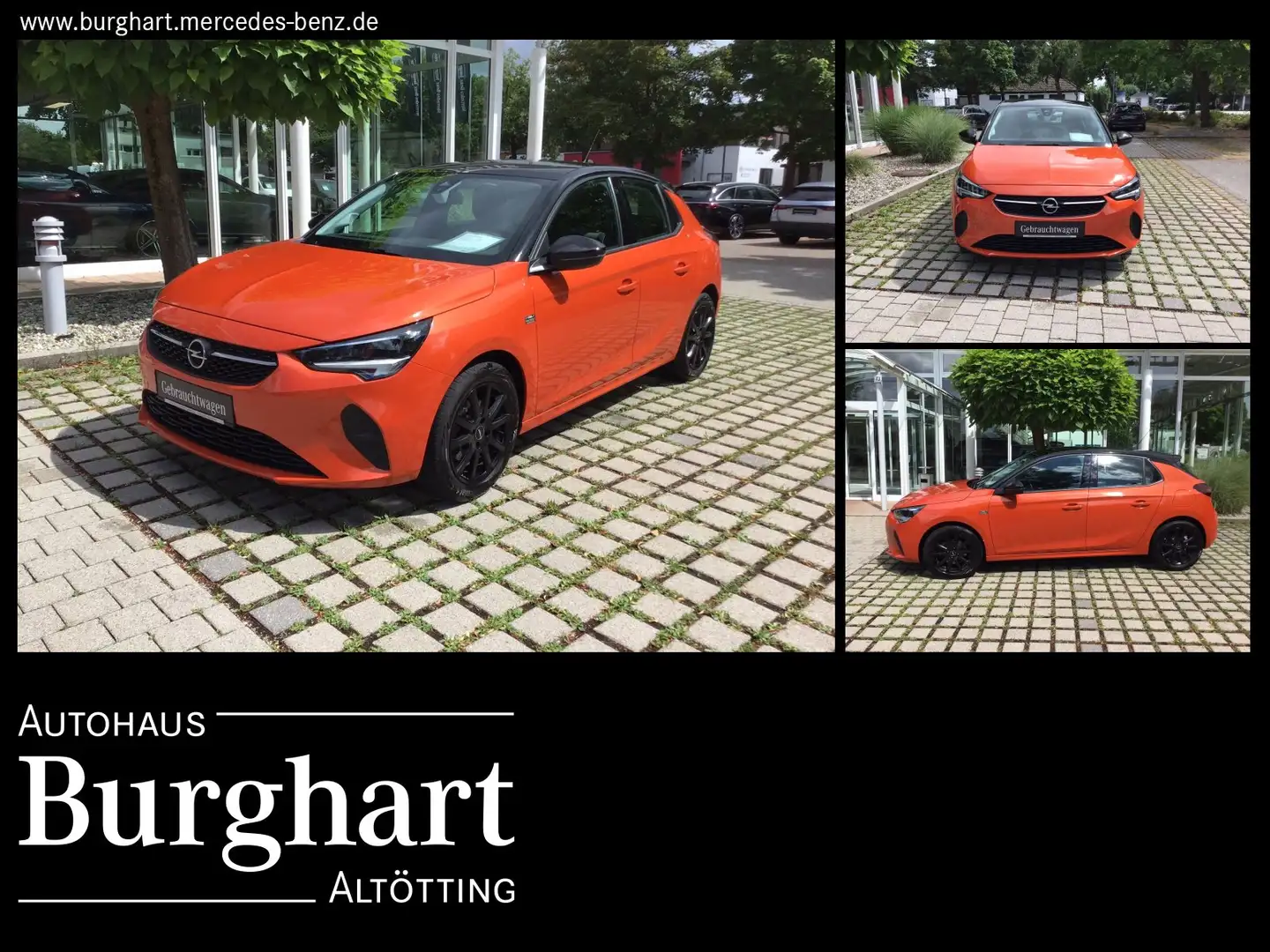 Opel Corsa Corsa F 1.2 Edition  Pano.-Dach/Klima/LED/Sitzhzg. Orange - 1