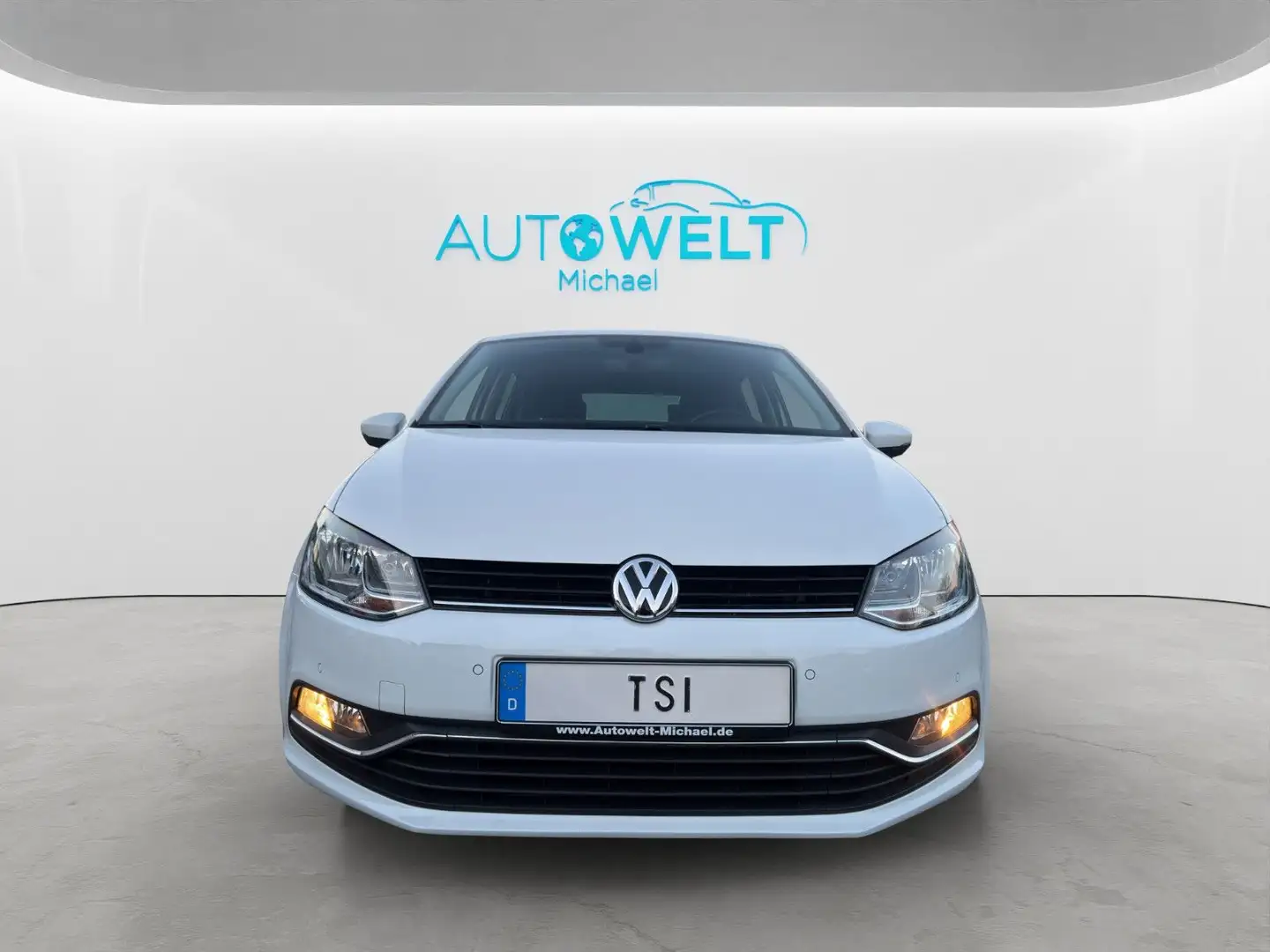 Volkswagen Polo V 1.2 TSI DSG KLIMA APP NAV PDC Insp+TÜVNeu Weiß - 2