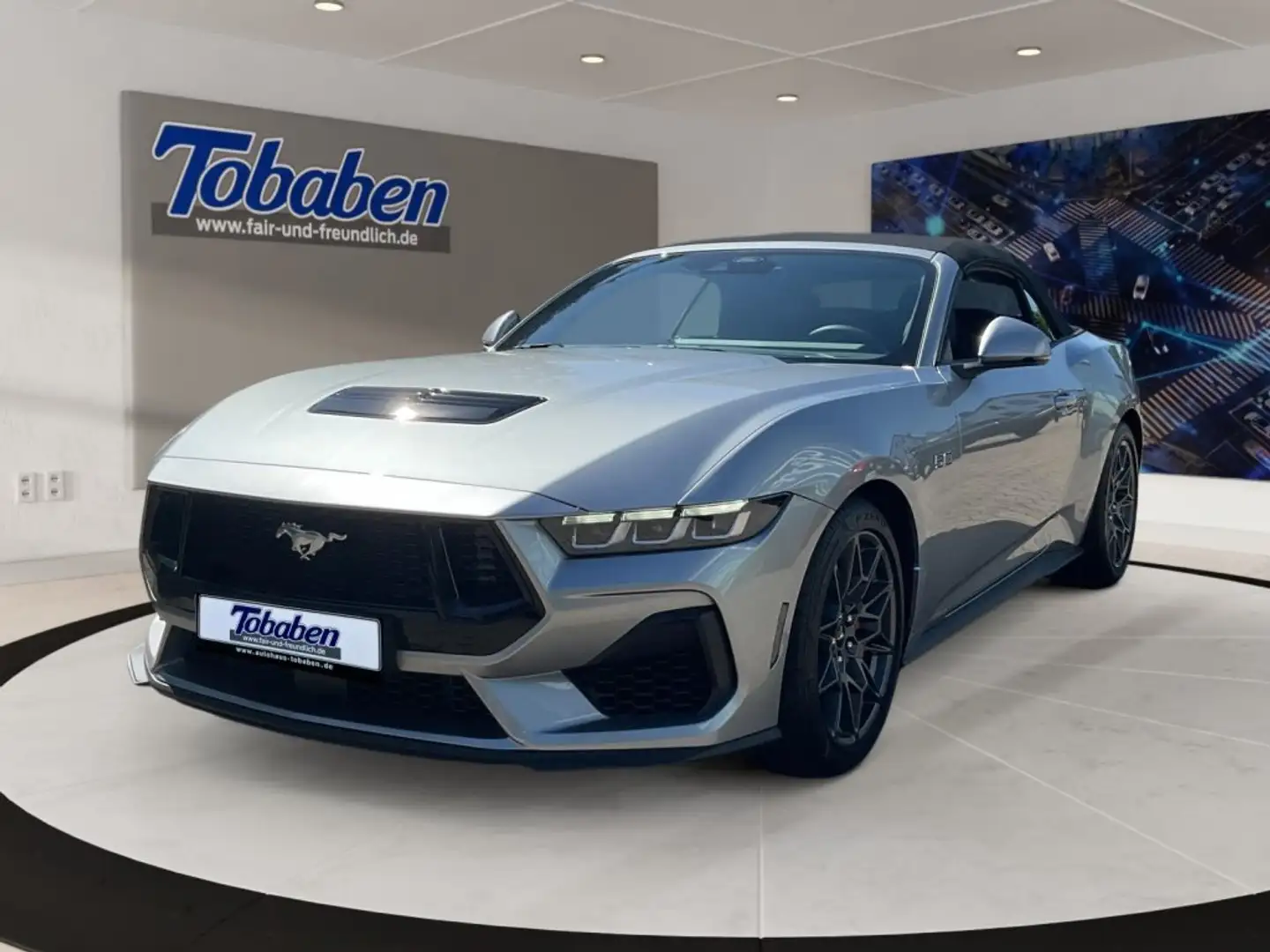 Ford Mustang Cabrio 🚘– Freiheit. Power. Sofort verfügbar. ☀️🔥 Silber - 1