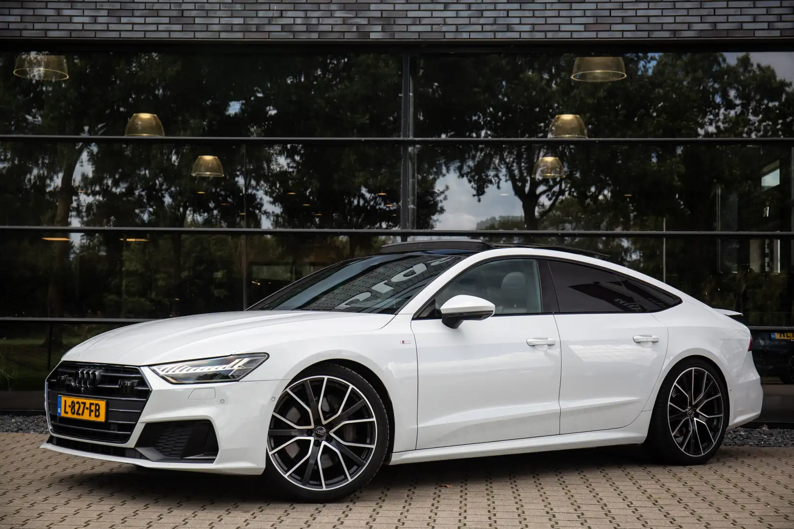 Audi A7 Sportback 55 TFSI quattro S Edition , 360-camera, Blanc - 2