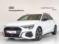 Audi A3 Sportback 35 TFSI Black line S tronic Blanc - thumbnail 1