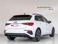 Audi A3 Sportback 35 TFSI Black line S tronic Blanc - thumbnail 4