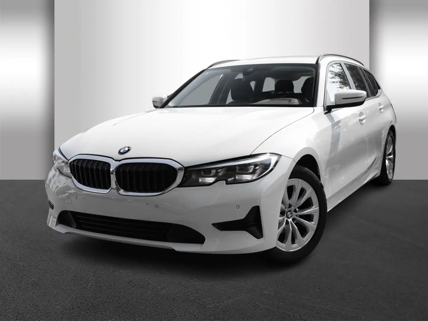 BMW 318 i Touring Advantage Auto Aut. Klimaaut. PDC Weiß - 2