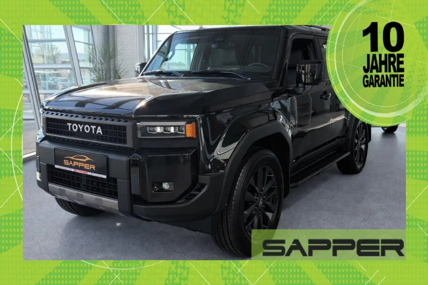 Toyota Land Cruiser Lounge Schwarz - 1