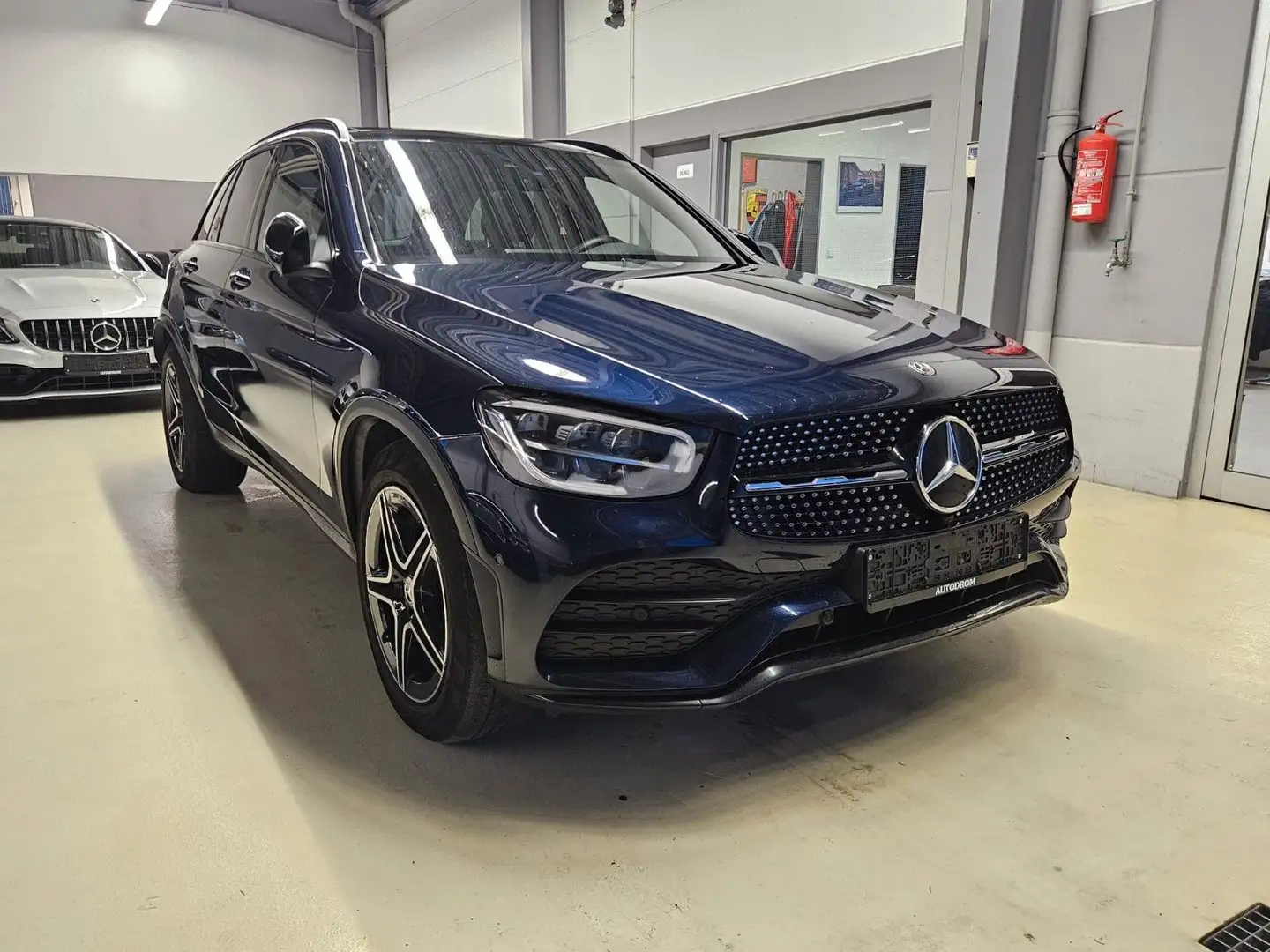 Mercedes-Benz GLC 400 d 4Matic+AMG Line+ Night+360°+Head-Up Blu/Azzurro - 1