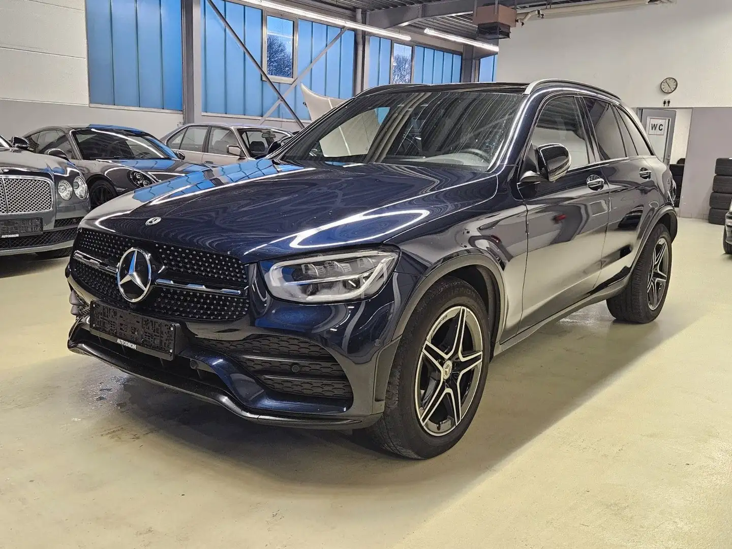 Mercedes-Benz GLC 400 d 4Matic+AMG Line+ Night+360°+Head-Up Blu/Azzurro - 2