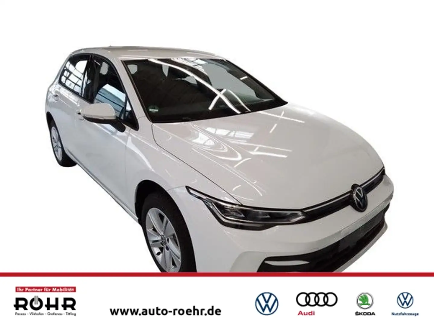 Volkswagen Golf VIII Life (Garantie 10/2029.AHK.Standheizung) 1.5 Bianco - 1