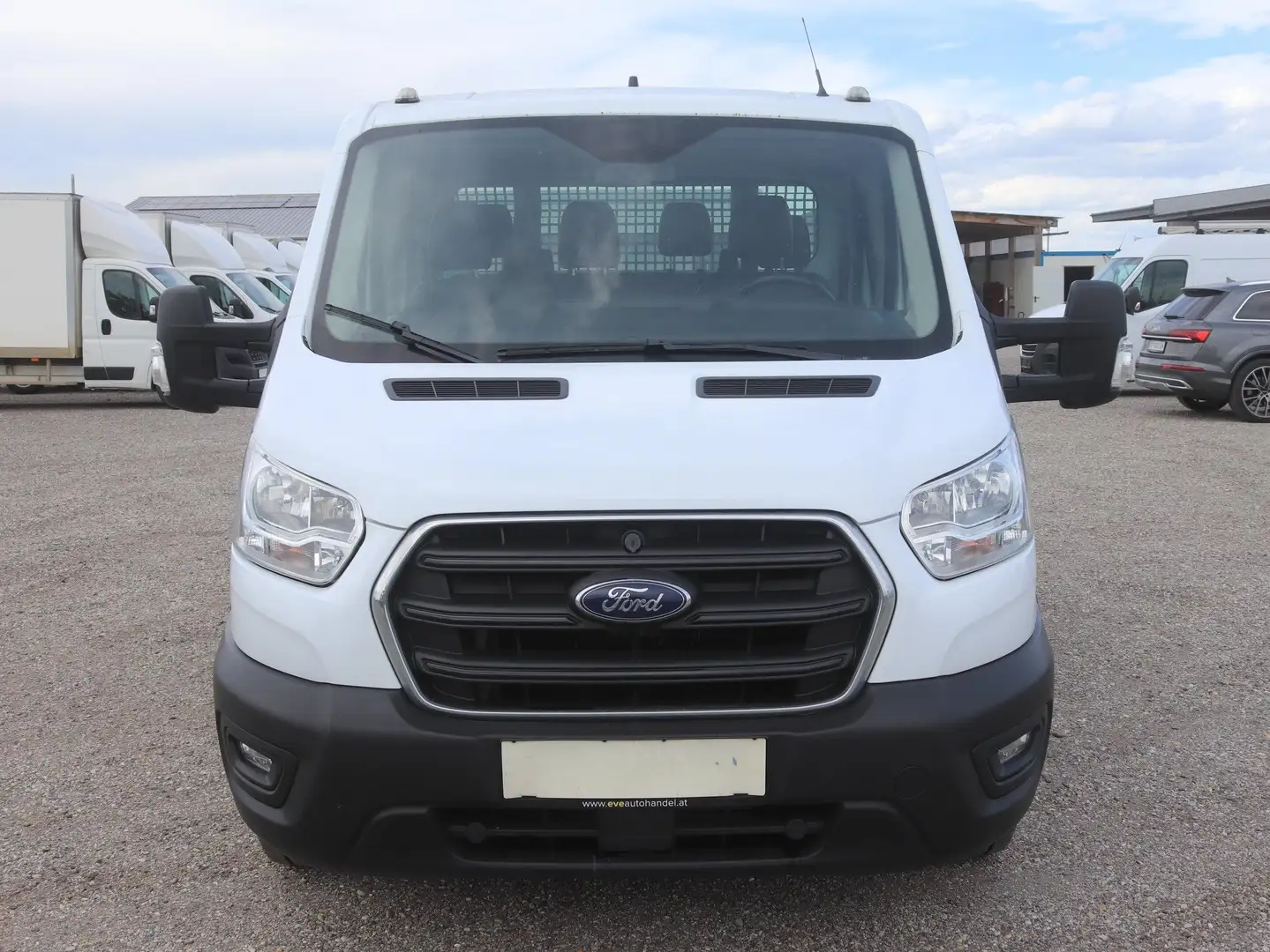 Ford Transit Pritsche DoKa L4/€ 17.900,-netto/KLIMA TEMP AHK Weiß - 2