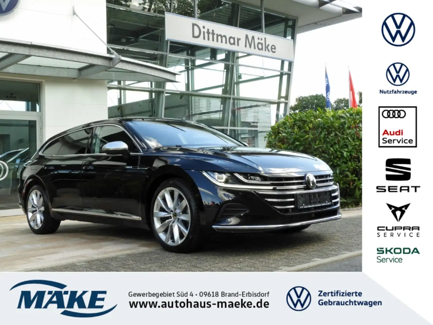 Volkswagen Arteon SB 2.0 TDI Elegance 4MOTION DSG Schwarz - 1
