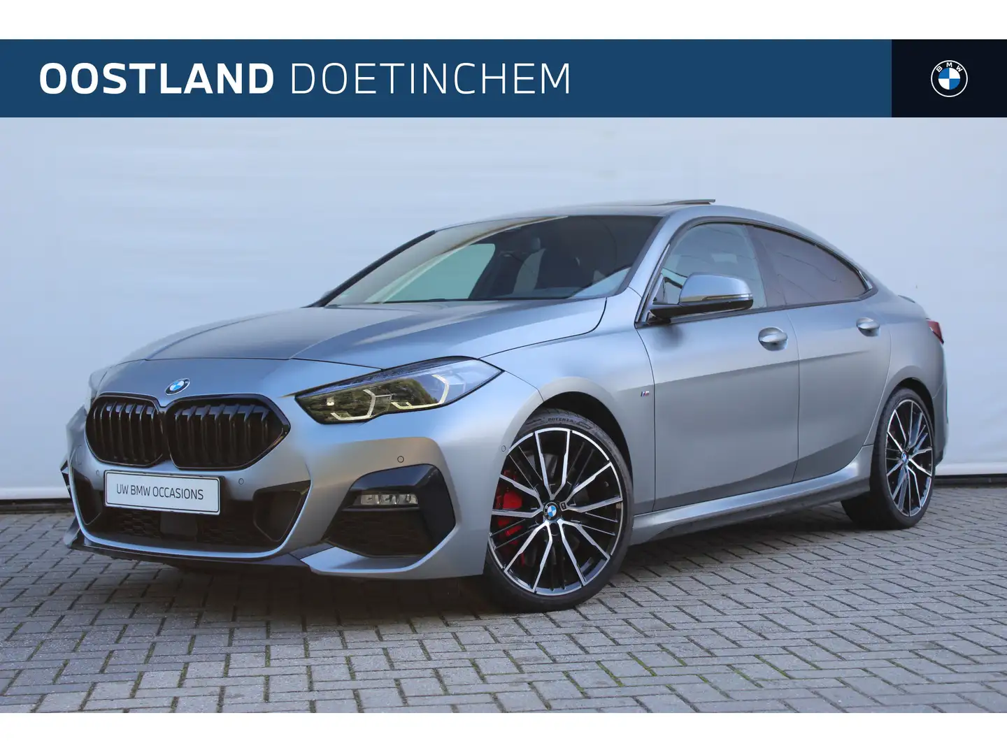 BMW 218 2 Serie Gran Coupé 218i High Executive M Sport Aut Gris - 1