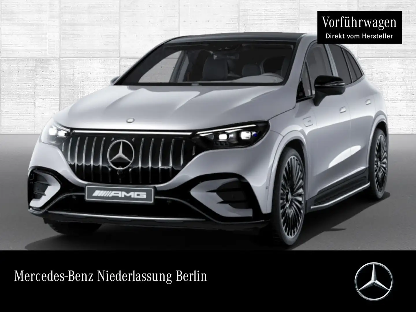 Mercedes-Benz EQE 53 4M NIGHT+DRIVERS+PANO+BURMESTER+SITZKLIMA Zilver - 1