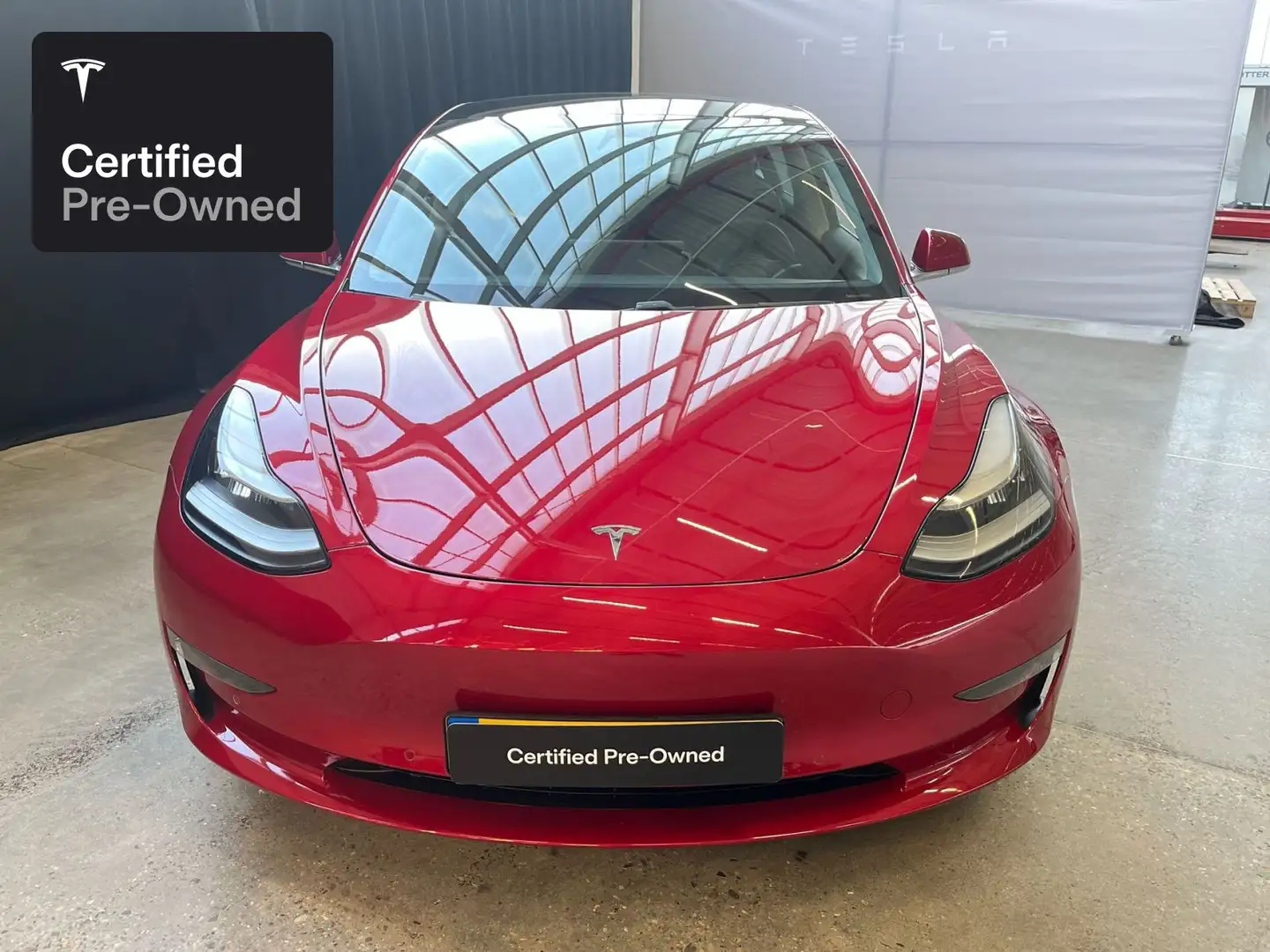 Tesla Model 3 Long Range AWD "Certified Pre-Owned" Rouge - 2
