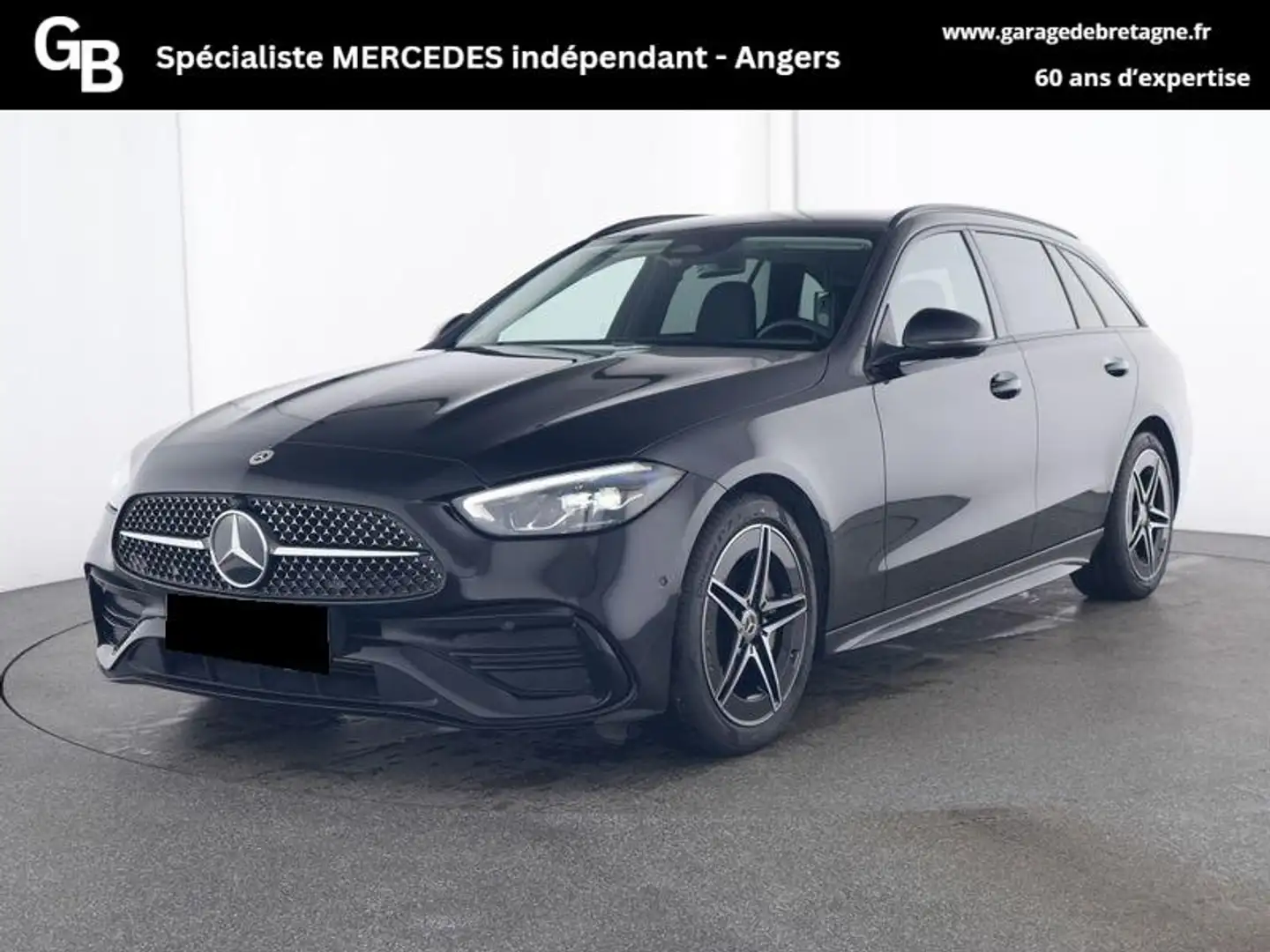 Mercedes-Benz C 220 220 d 197ch AMG Line Zwart - 1