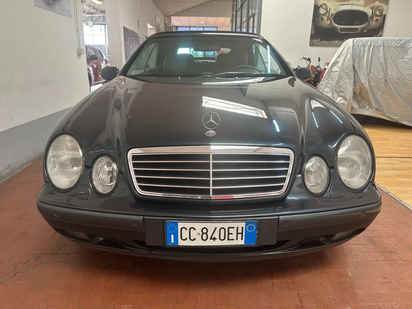 Mercedes-Benz CLK 230 CLK Cabrio 230 k Elegance auto pelle sed. elettric Blau - 2