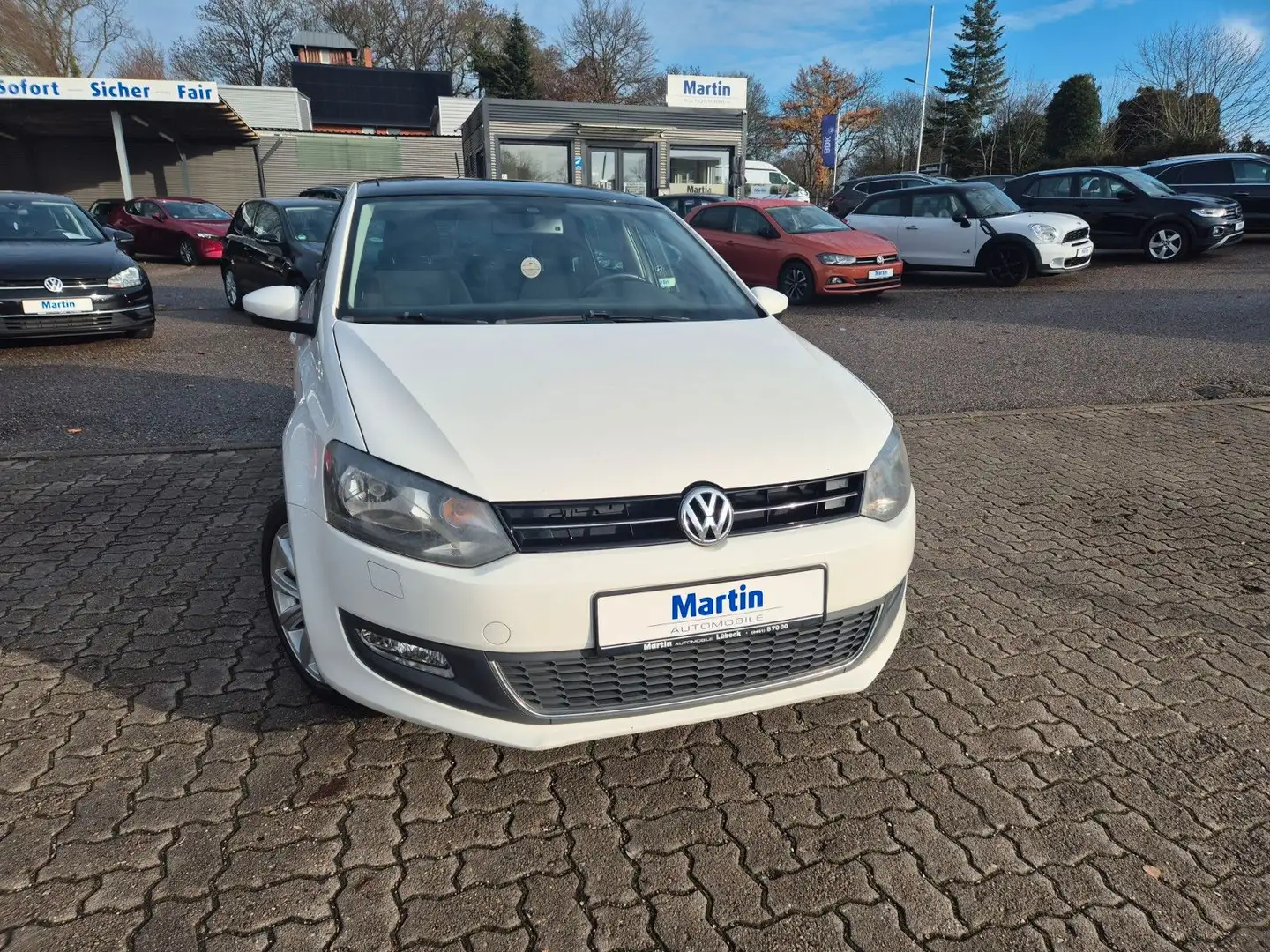 Volkswagen Polo V Life*Panoramadach*Tempo*Klimaauto.*SHZ* Weiß - 1