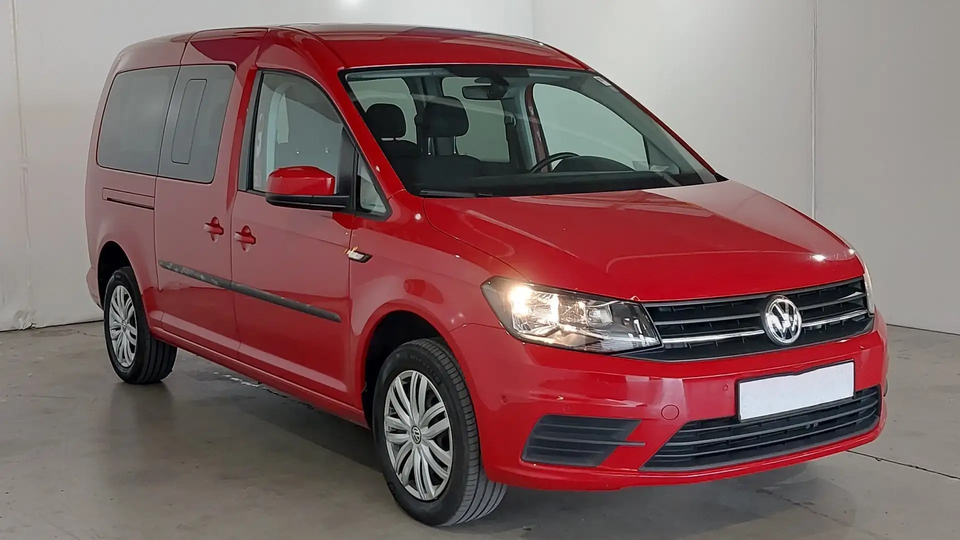 Volkswagen Caddy Maxi Trendline BMT *DSG-Parkassist-59200 km!* Rojo - 2