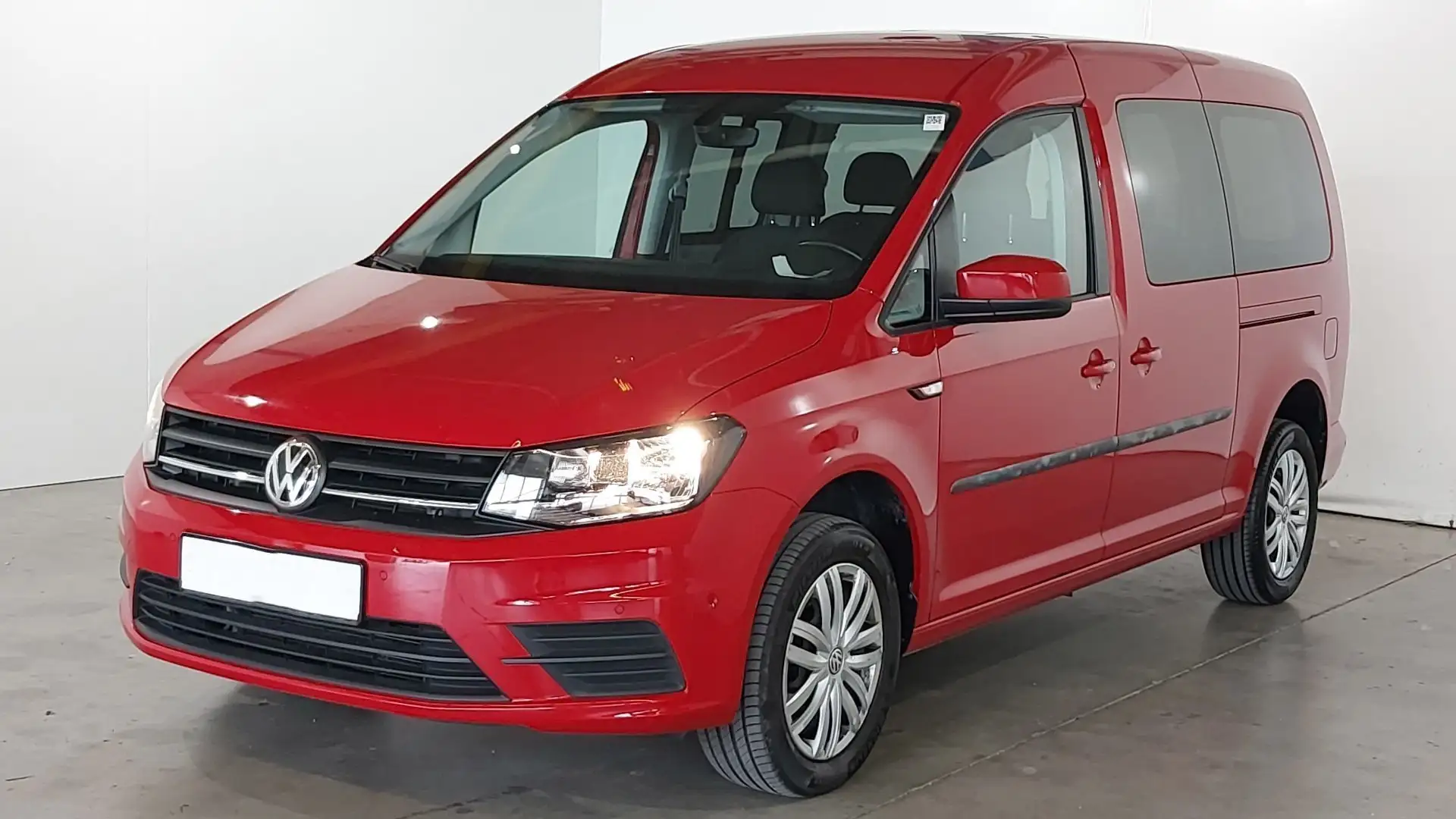 Volkswagen Caddy Maxi Trendline BMT *DSG-Parkassist-59200 km!* Rojo - 1