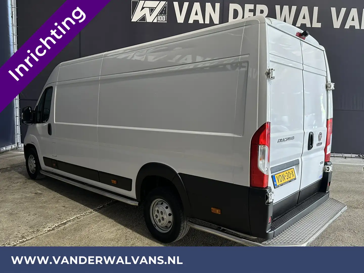 Fiat Ducato 3.0 NP 136 pk L4H2 Post NL inrichting Euro6 Airco Wit - 2