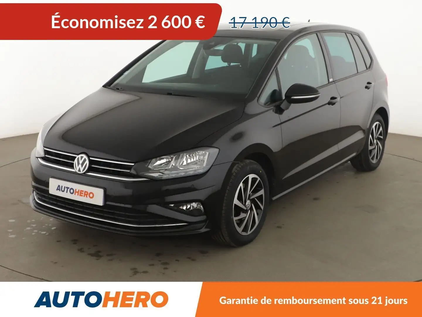 Volkswagen Golf Sportsvan 1.5 TSI EVO BlueMotion Tech Connect DSG7 Noir - 1