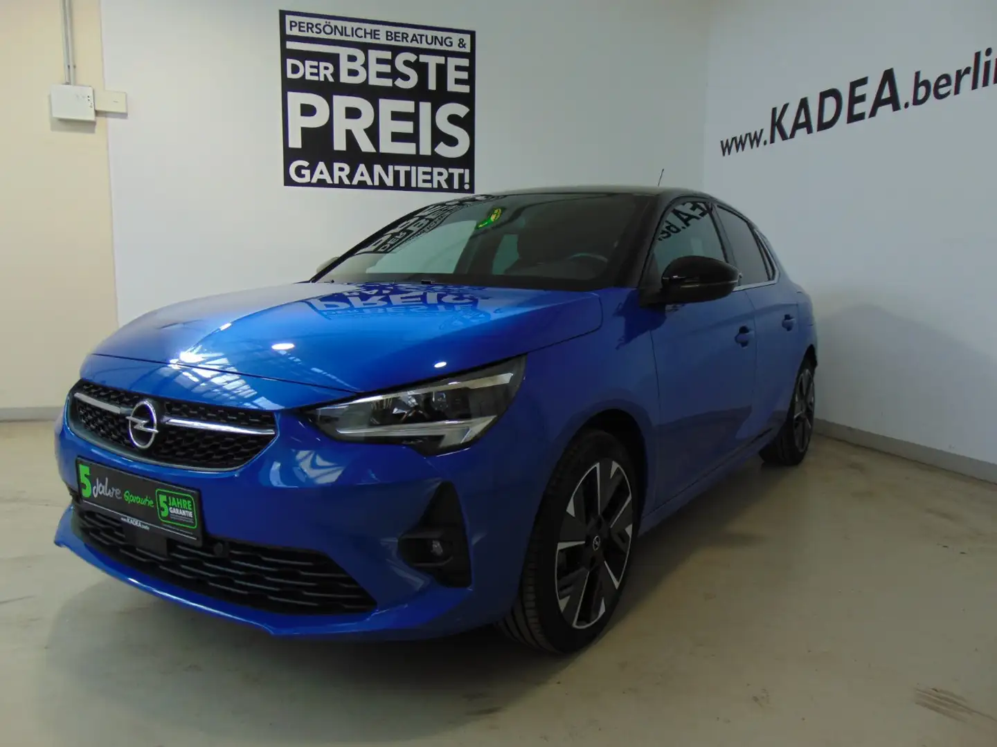 Opel Corsa F 180°Kamera,KlimaA,Lenk+Sitzhzg,Massage Blau - 2