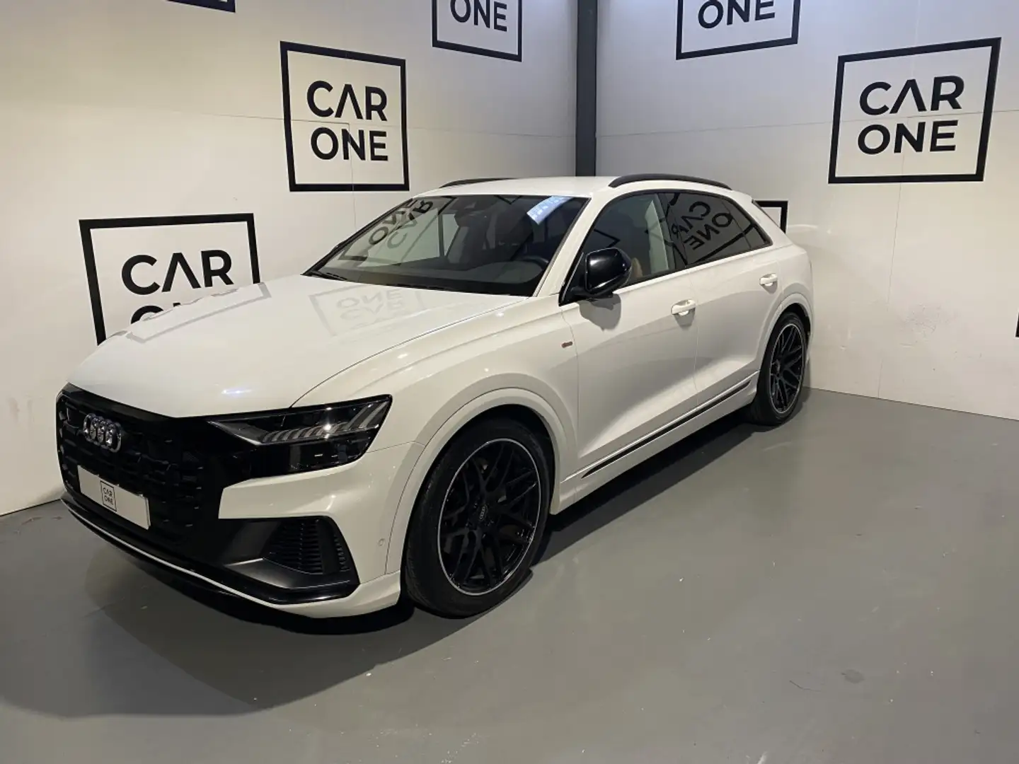 Audi Q8 50 TDI quattro tiptronic Blanc - 1