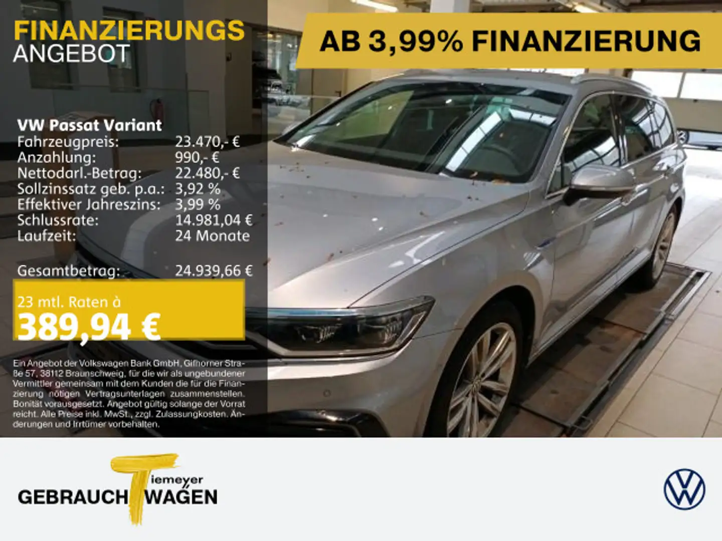 Volkswagen Passat Variant GTE MATRIX ST.HEIZ LM18 AHK Silber - 1