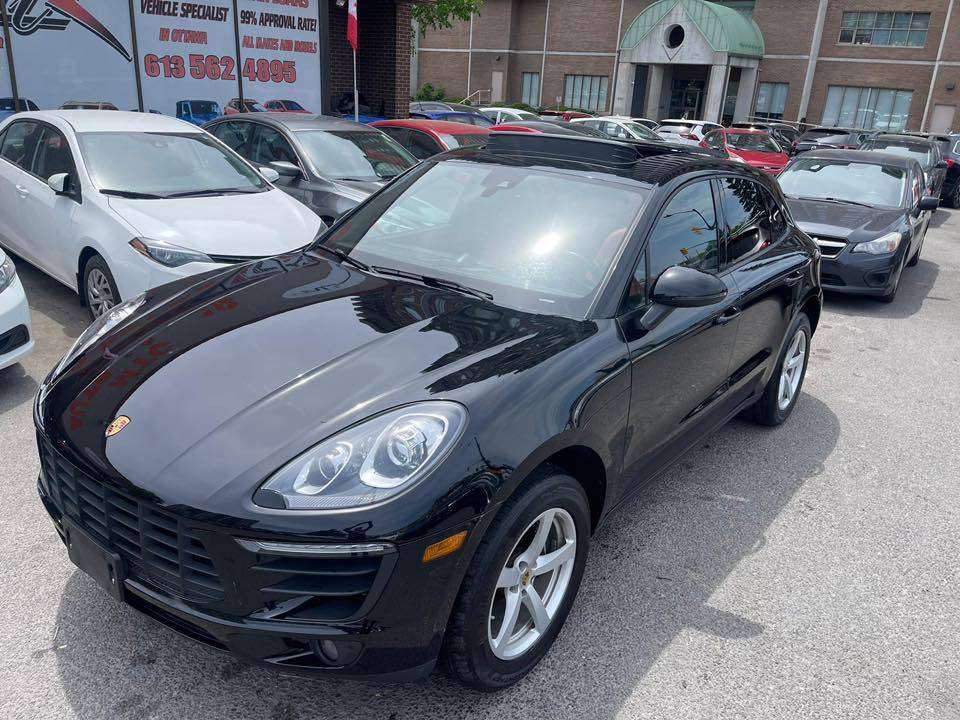 2017 Porsche Macan AWD | Red Leather | Nav | Pano Roof | Camera alt 2