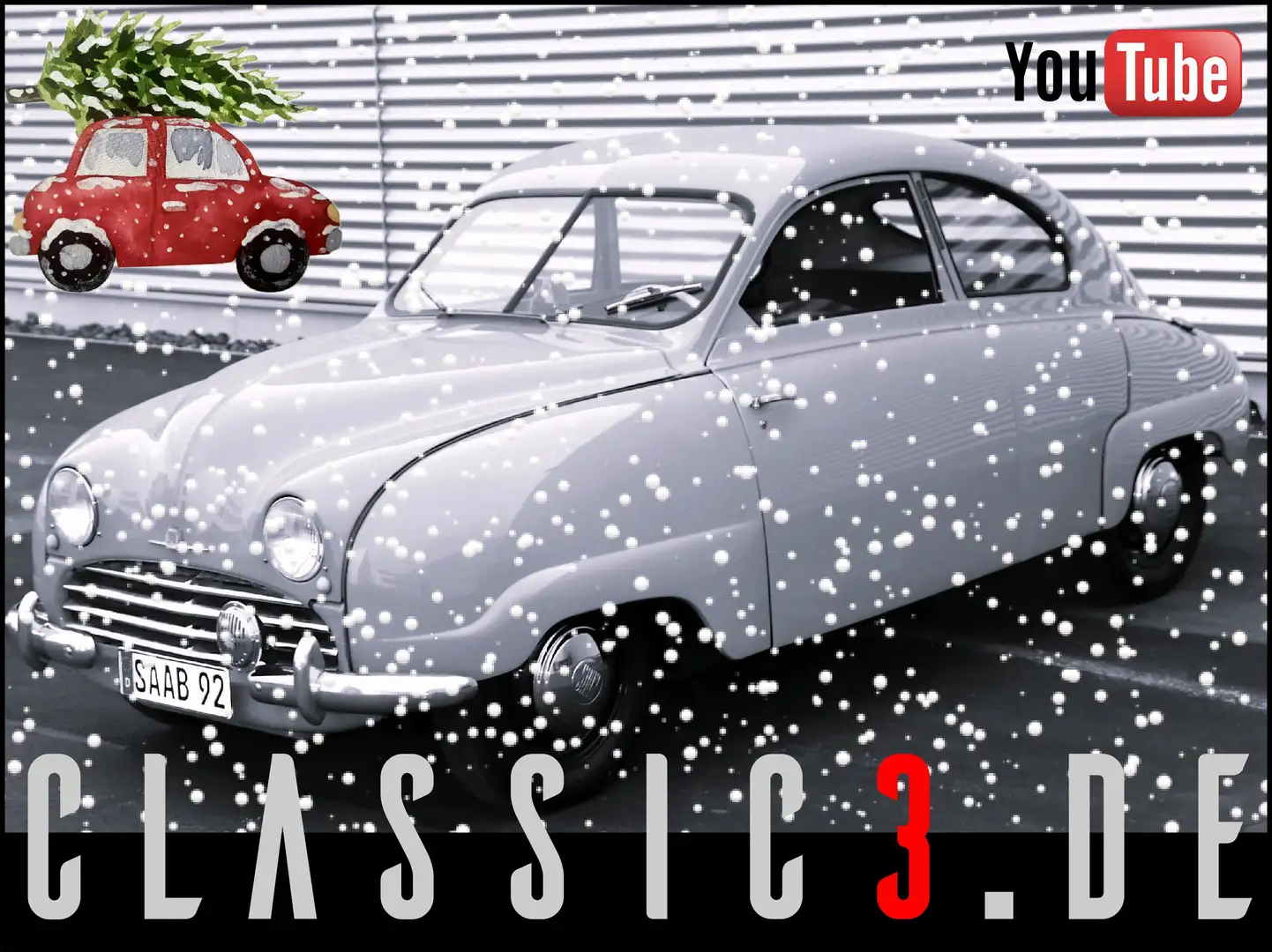 Saab 92 SAAB 92B DE LUXE 1953 GETEILTSCHEIBE & WINKER Gris - 1