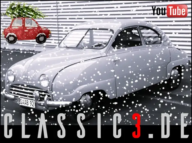 Saab 92 SAAB 92B DE LUXE 1953 GETEILTSCHEIBE & WINKER