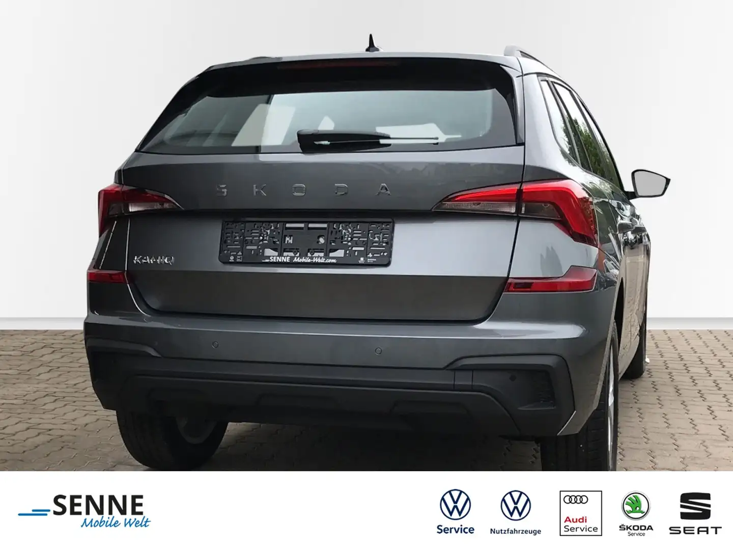 Skoda Kamiq 1.0 TSI DSG Essence, KLima, LED, Sitzh. PDC Klima Grijs - 1