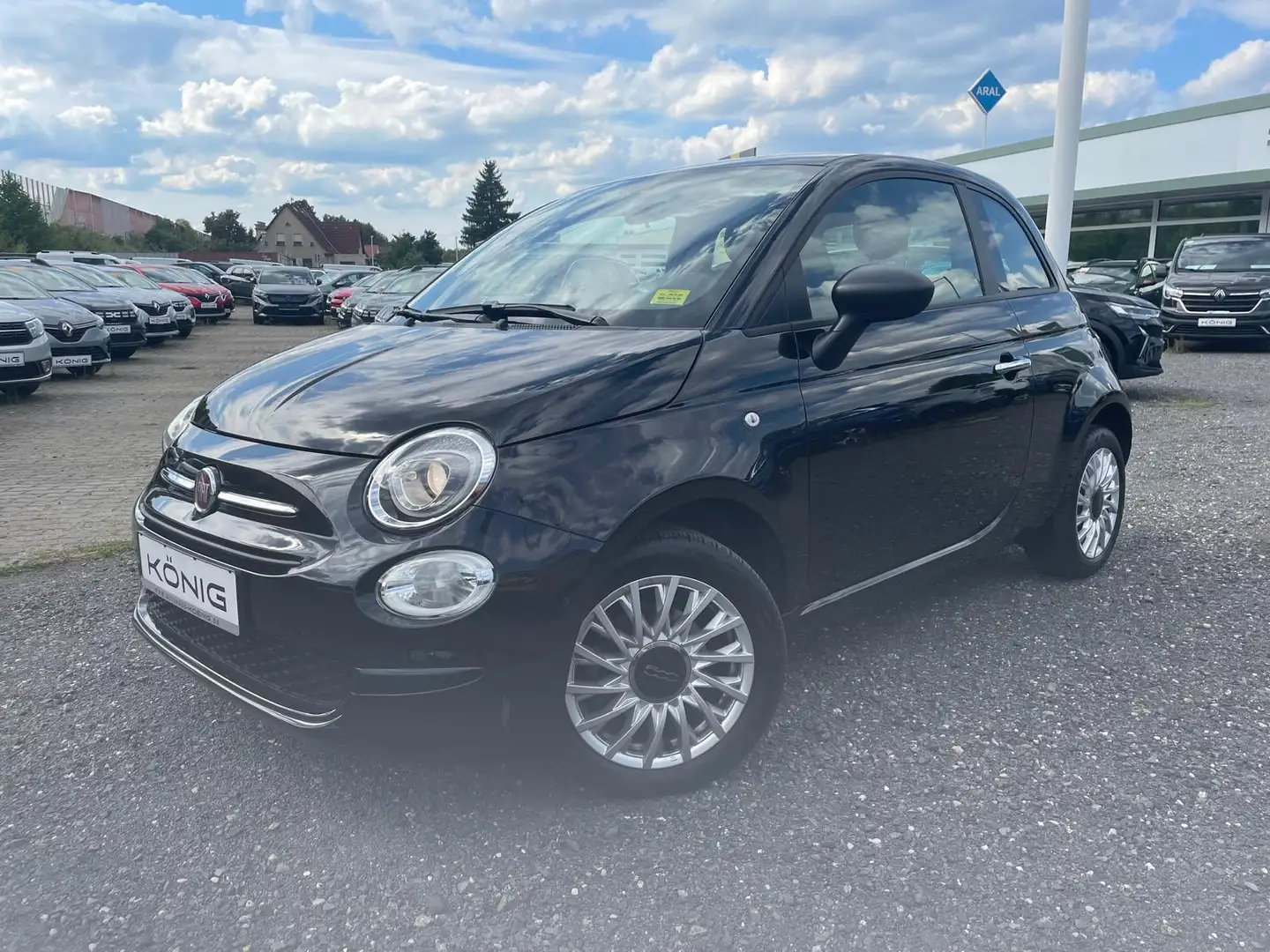 Fiat 500 1.0 GSE Klima & Sound Schwarz - 1