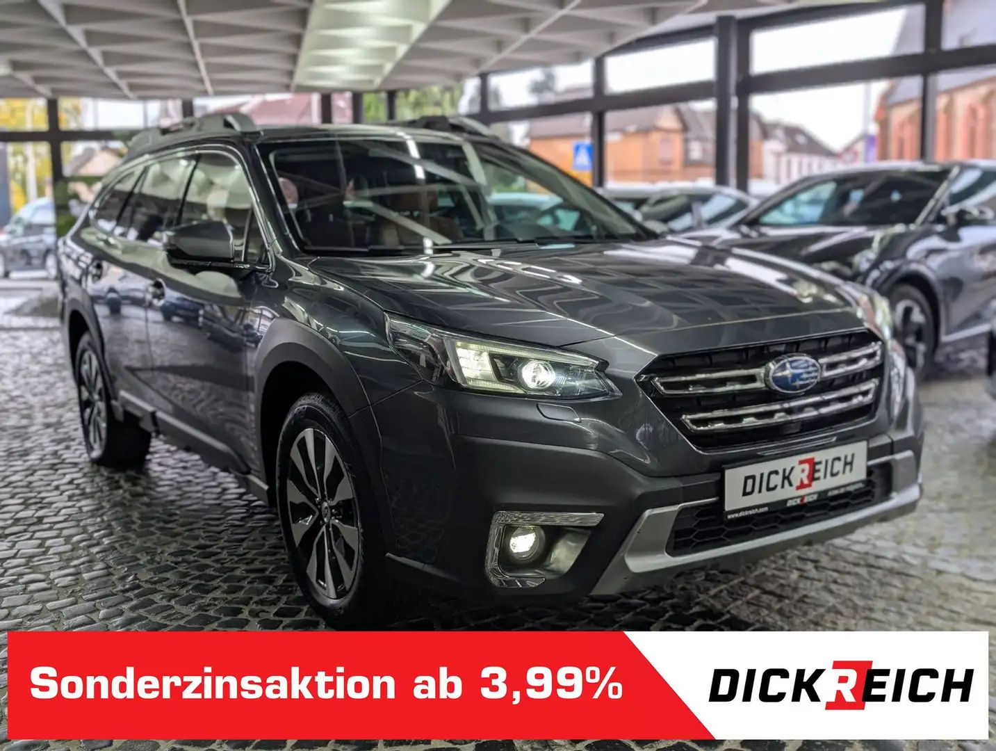 Subaru OUTBACK 2.5i Platinum EyeSight LED LEDER PANO TO Gris - 1