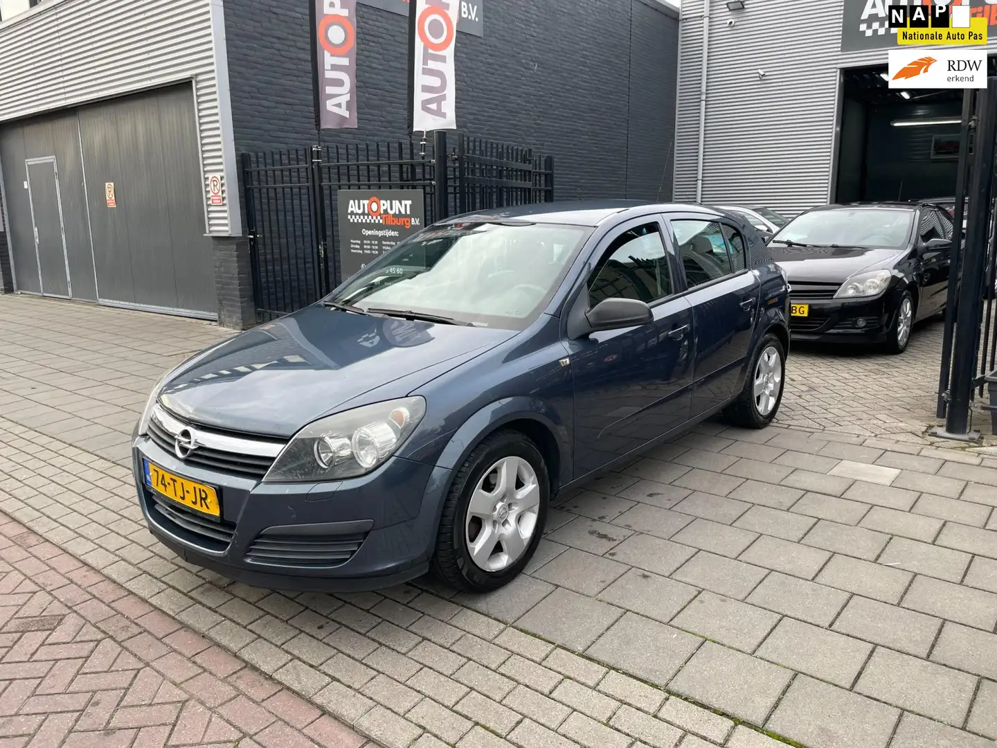 Opel Astra 1.6 Edition Airco NAP APK Grau - 1