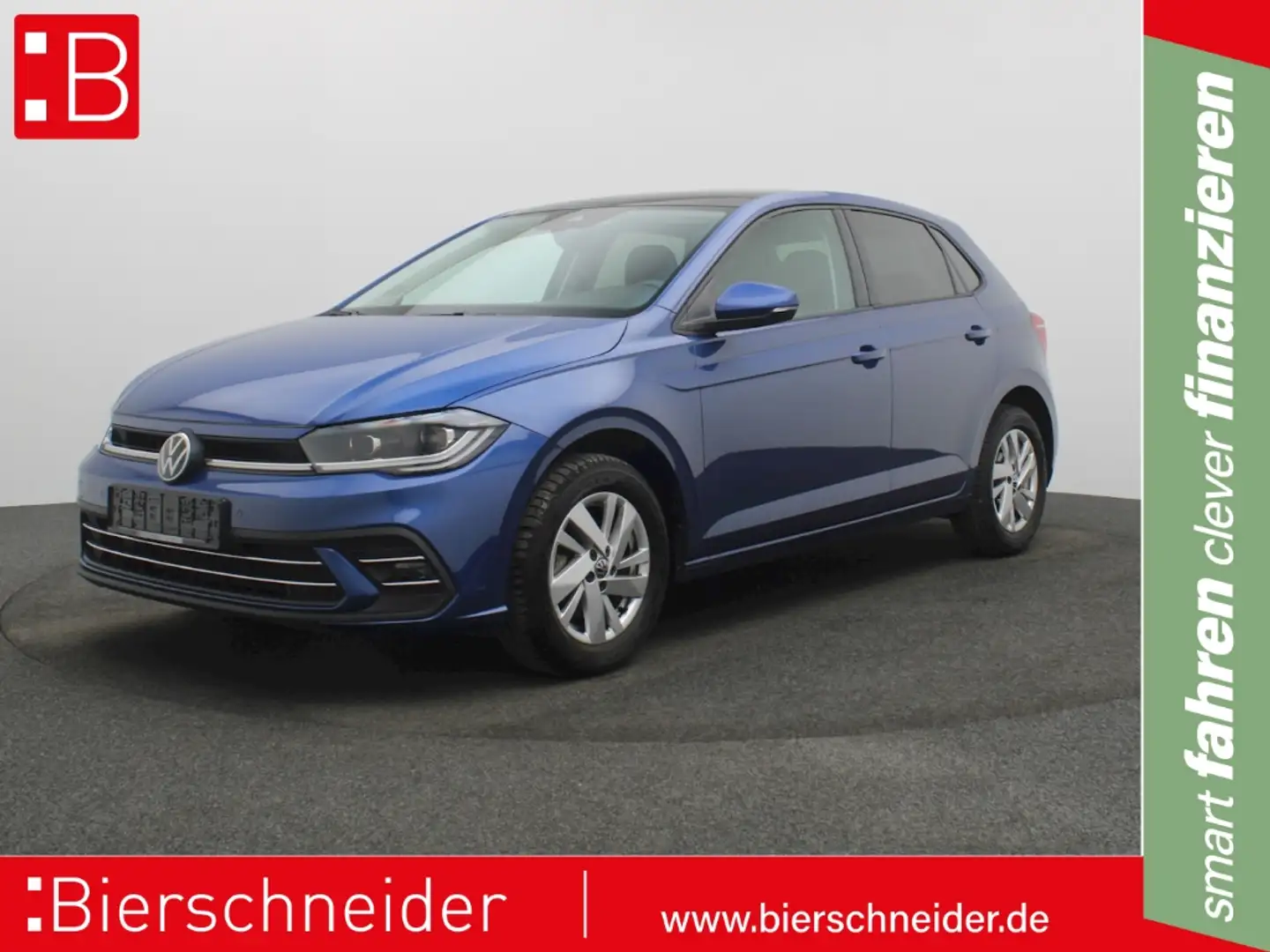 Volkswagen Polo 1.0 TSI DSG Style PANO IQ.DRIVE KAMERA NAVI Blau - 1