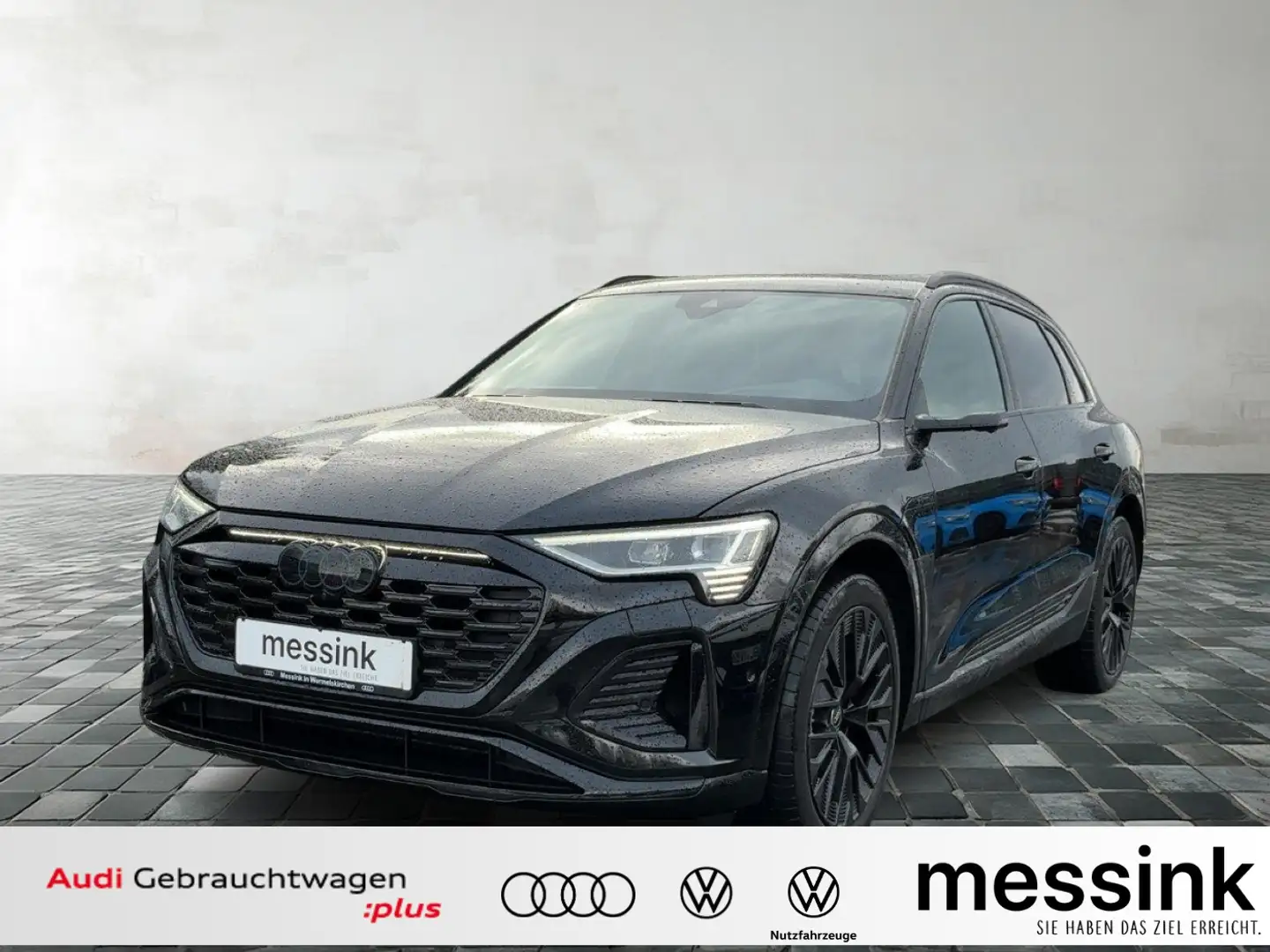 Audi Q8 e-tron S line 55  quattro Leder Luft Pano LM Schwarz - 1