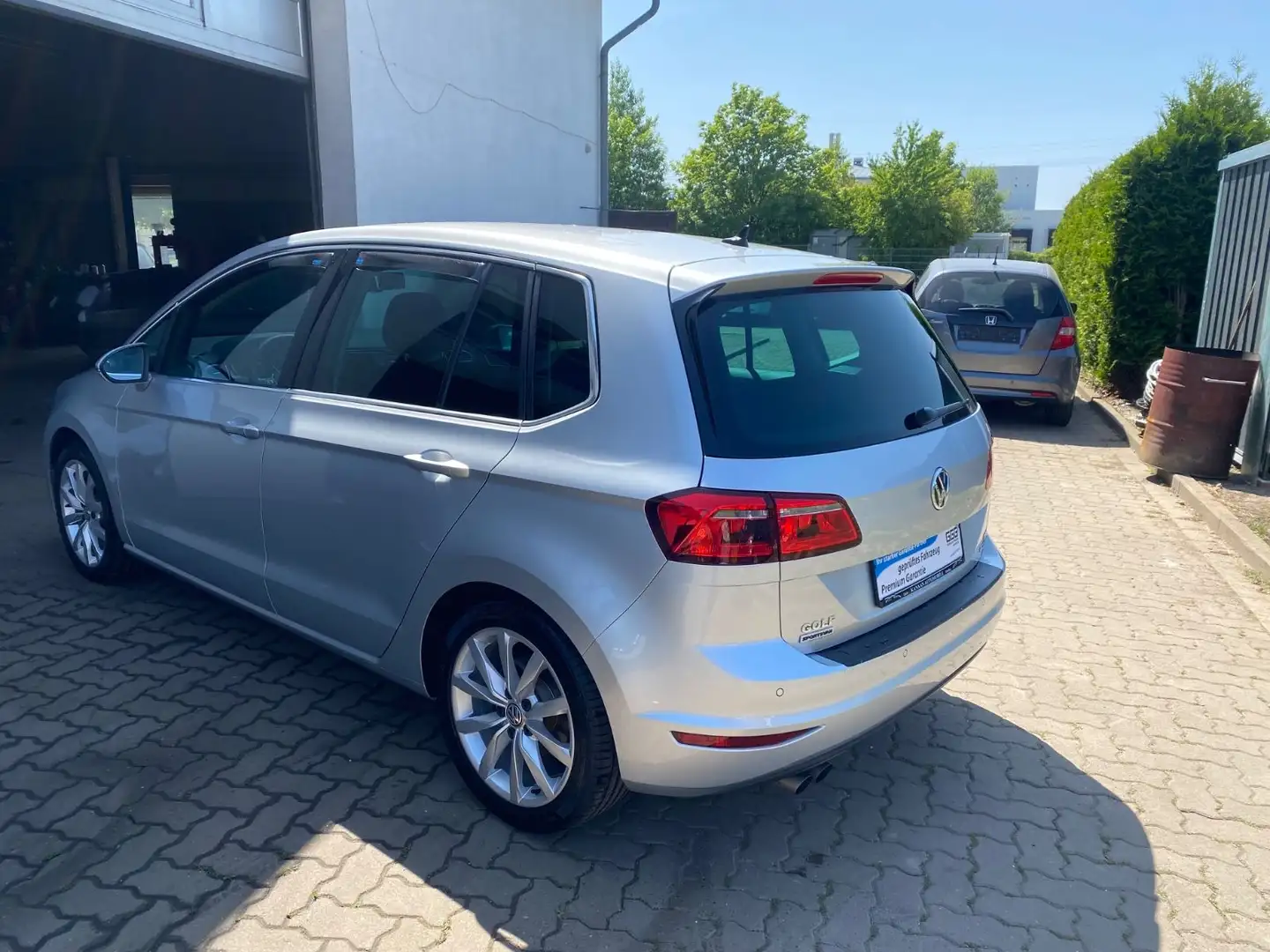 Volkswagen Golf Sportsvan VII Highline 1.4 DSG LED XENON Argent - 2