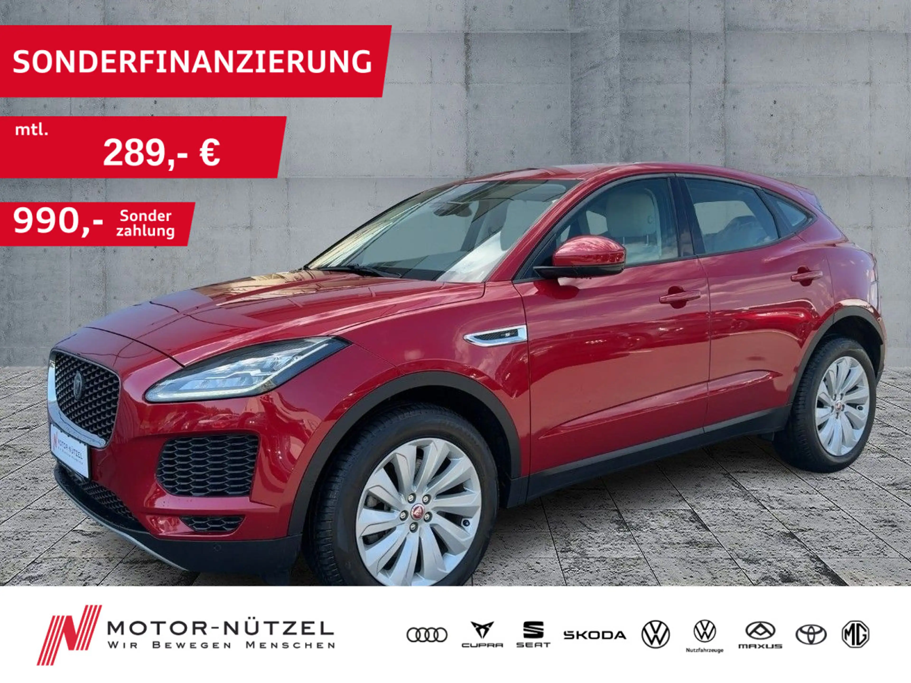 Jaguar E-Pace P200 S AWD LED+NAV+APP+ACC+SHZ+RFK+AHK