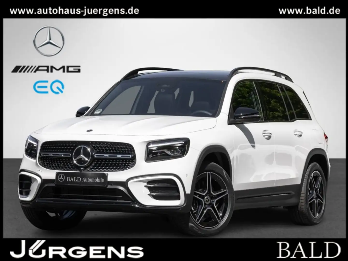 Mercedes-Benz GLB 220 d 4M AMG-Advanced+/ILS/Pano/AHK/7-Sitze Weiß - 1
