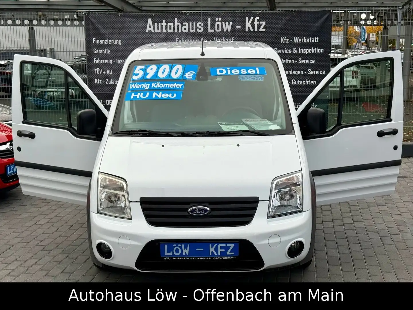 Ford Transit Connect Transit 1.8 Connect TÜV NEU SCHECKHEFTGEPFLEGT Weiß - 1