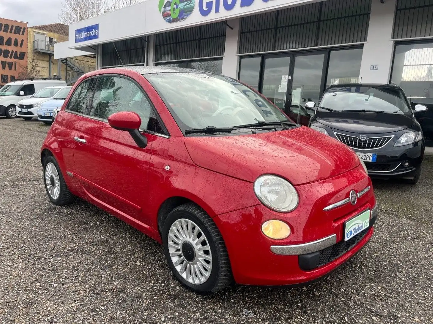 Fiat 500 1.2 Lounge gpl Rouge - 1