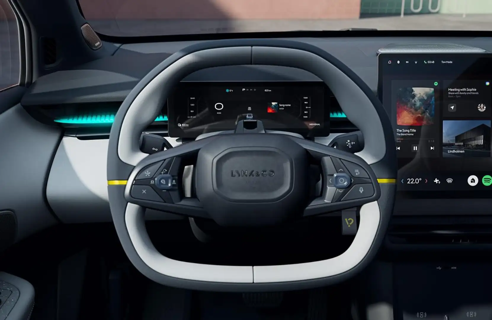 Lynk & Co 02 CORE FULL ELECTRIC AUTOMATICA Beyaz - 2