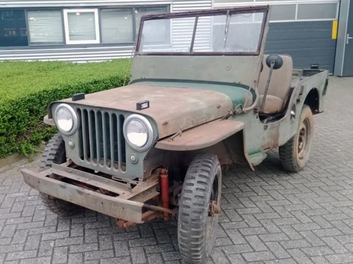 Oldtimer Willys CJ2A Yeşil - 1