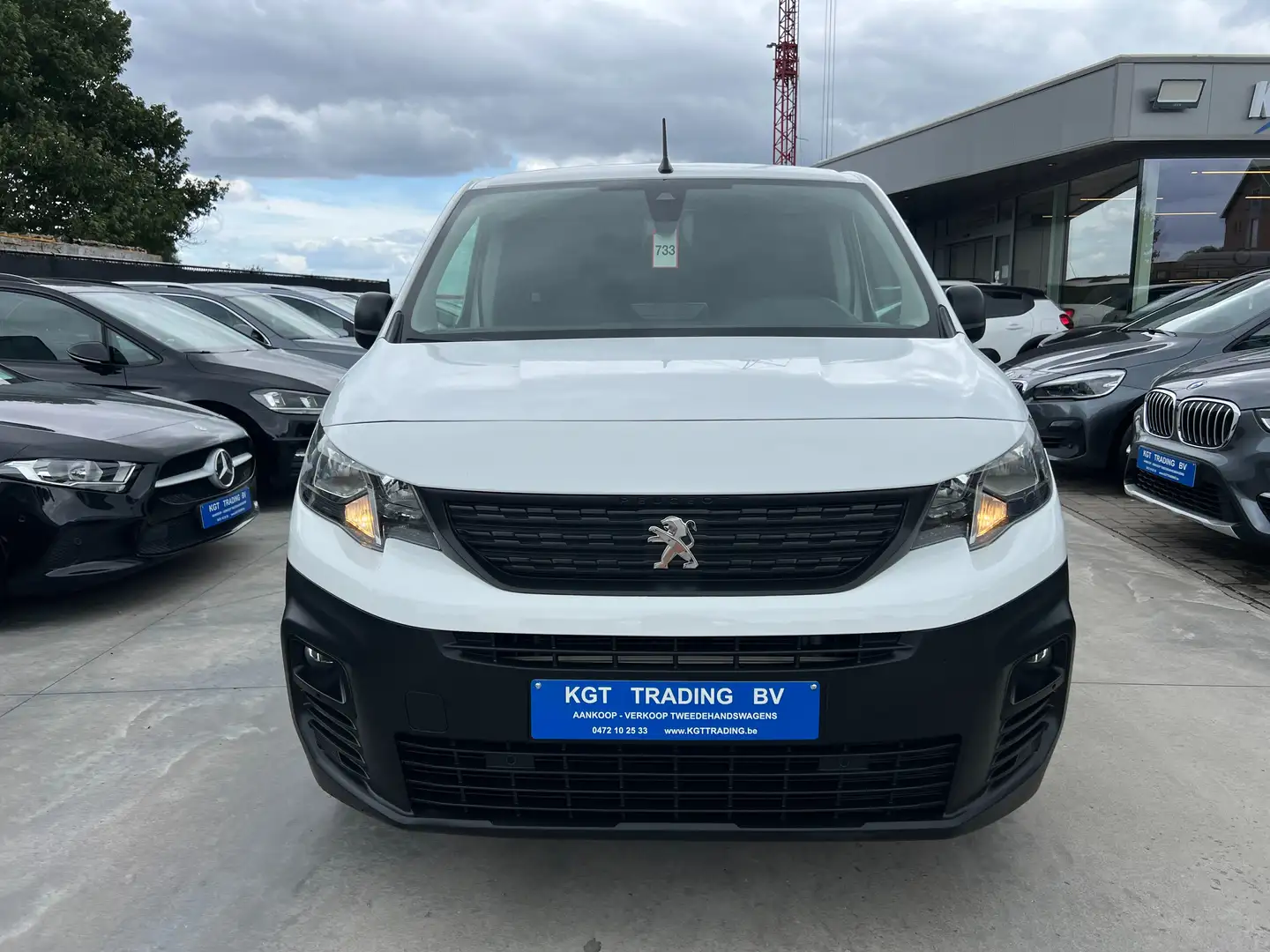 Peugeot Partner 1.5 BLUEHDI 3 ZIT NAVI CAMERA CARPLAY PDC AIRCO Blanc - 2