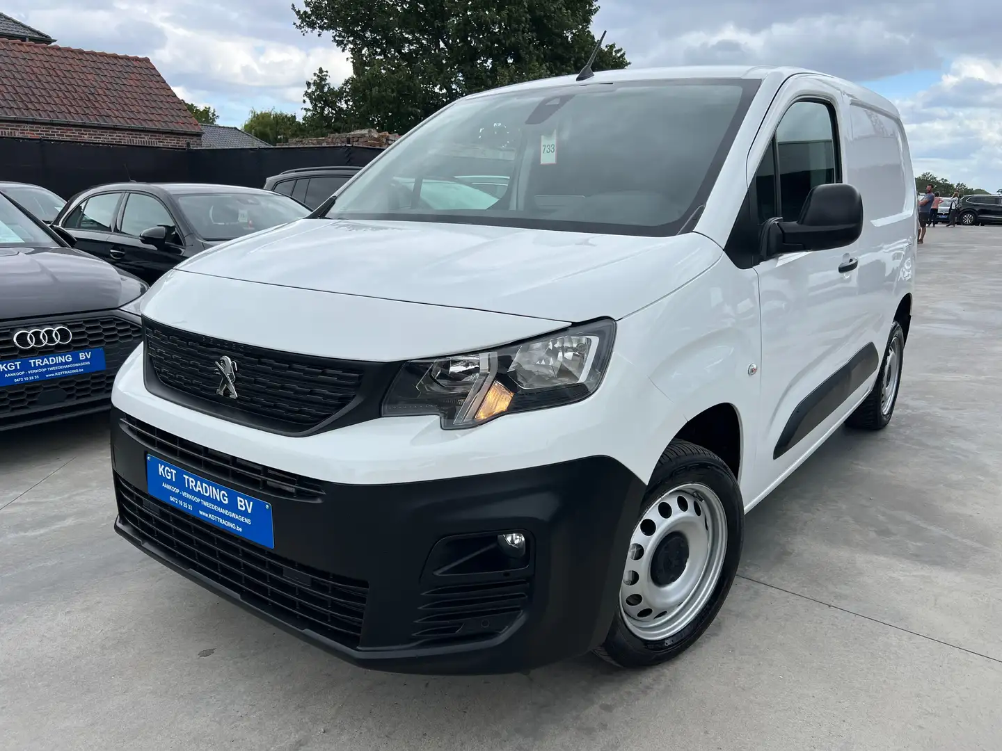 Peugeot Partner 1.5 BLUEHDI 3 ZIT NAVI CAMERA CARPLAY PDC AIRCO Blanc - 1