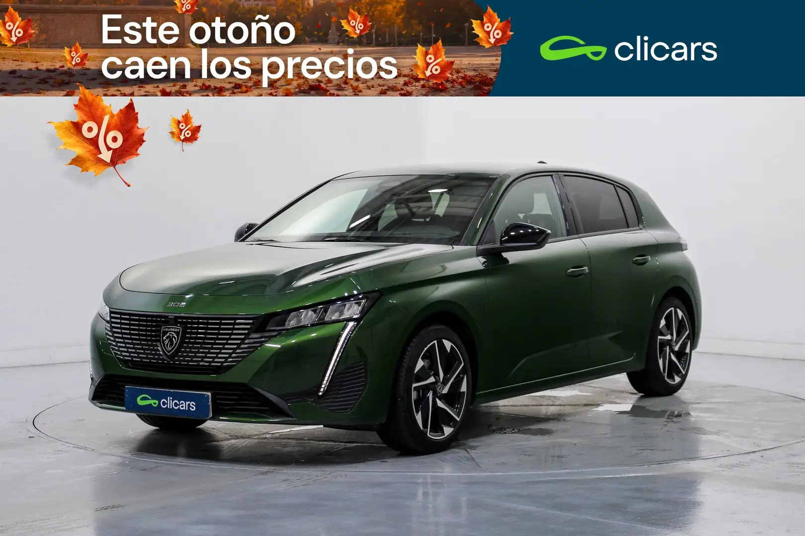 Peugeot 308 1.2 PureTech S&S Allure 130 Verde - 1
