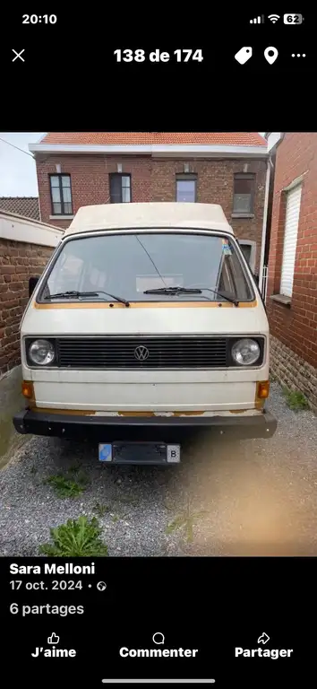 Volkswagen T3 1980 из Европы — купить под ключ